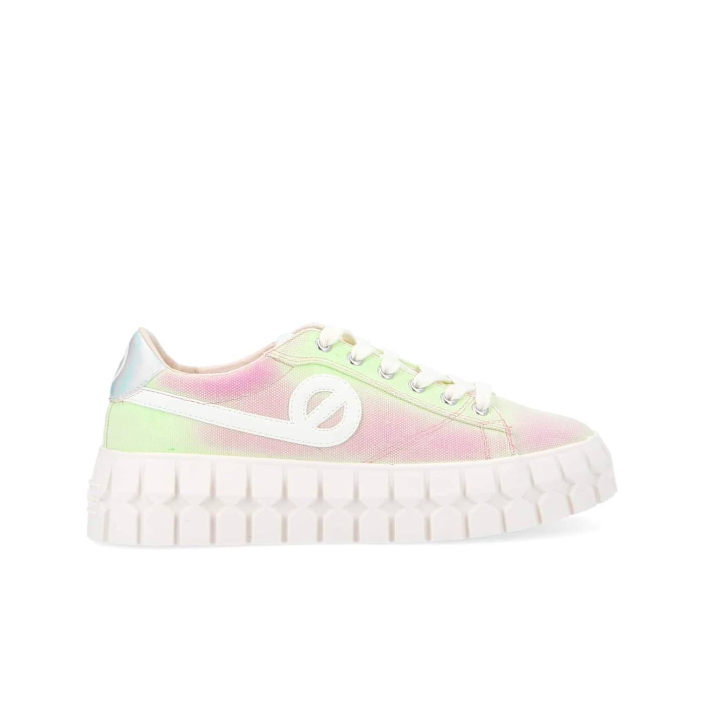 SNEAKER PLAY W - LUCE SOLARE - FUXIA/VERDE